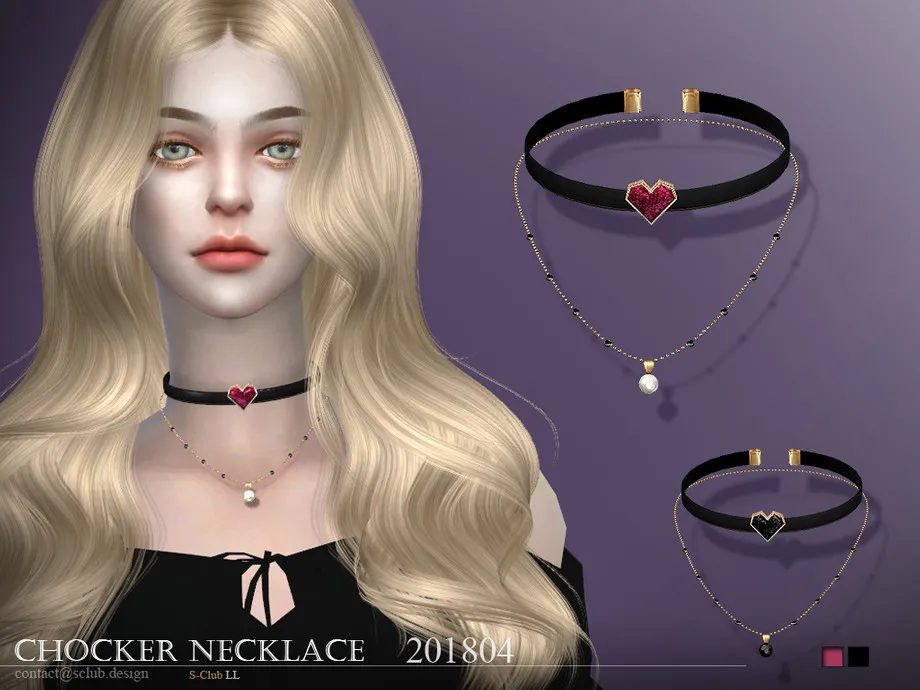 S-Club ts4 LL Necklace F 201804
