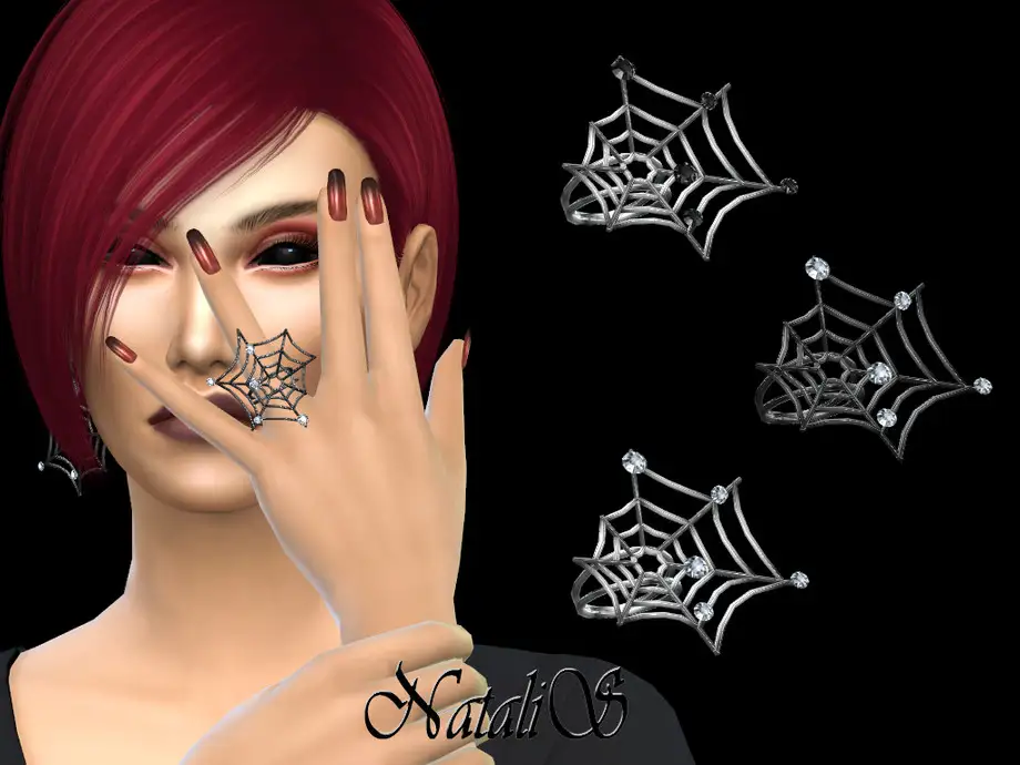 NataliS_Spiderweb ring
