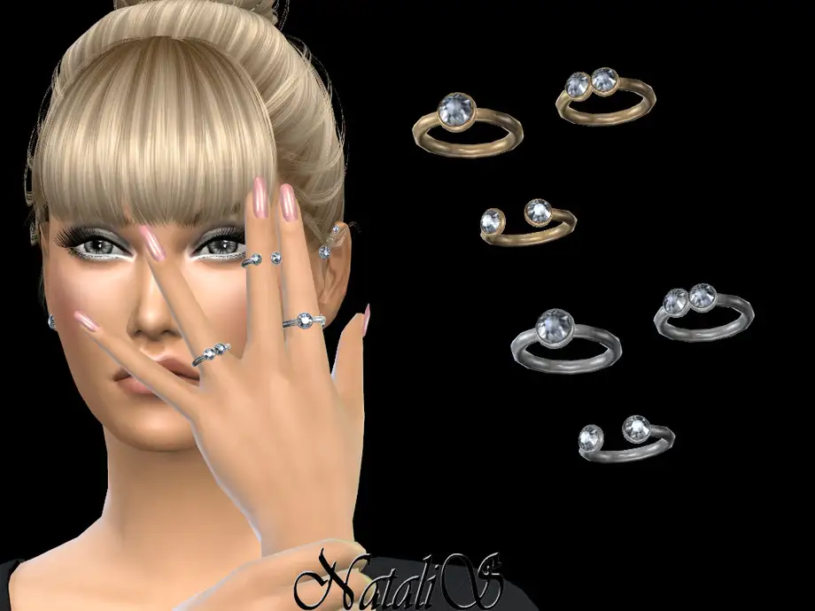 NataliS_Triple ring set with crystals