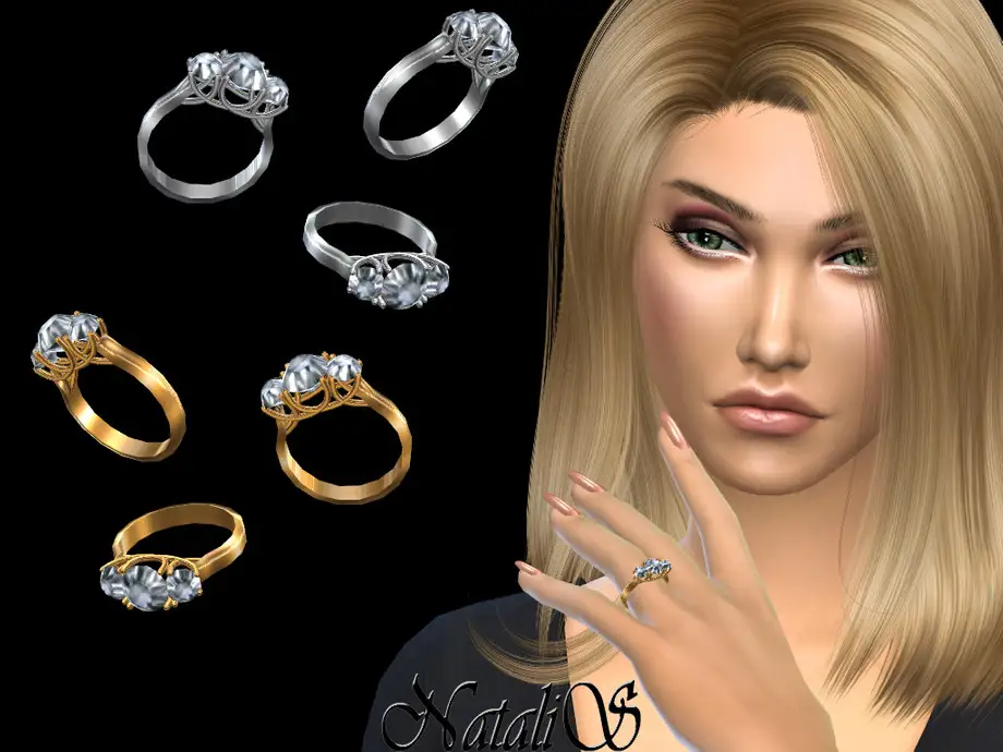 NataliS_Three stone trellis ring