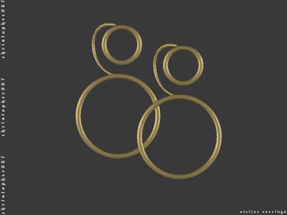 Stellar Earrings / Christopher067