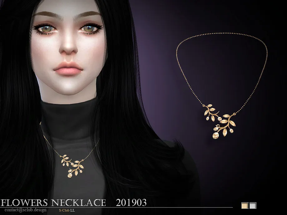 S-Club ts4 LL Necklace 201903