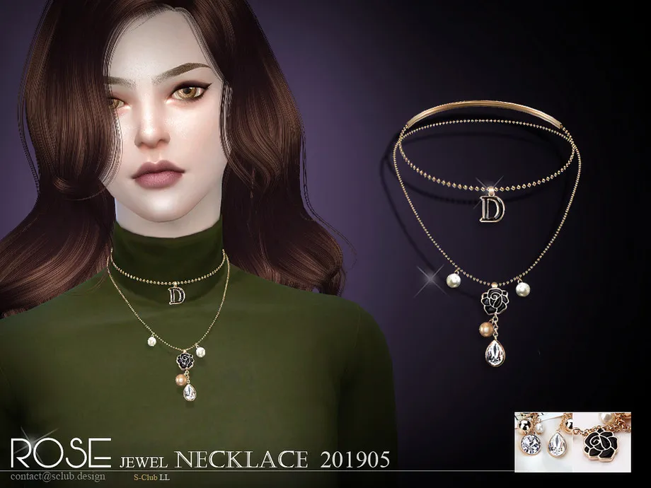 S-Club ts4 LL Necklace 201905