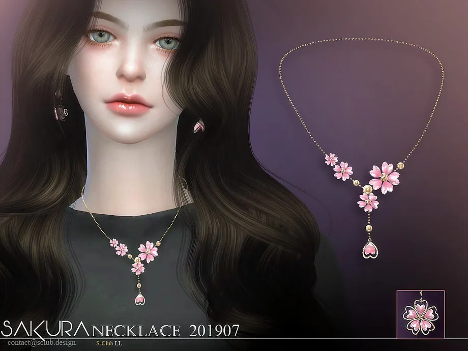 S-Club ts4 LL Necklace 201907