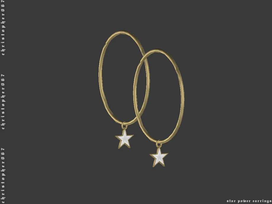 Star Power Earrings / Christopher067