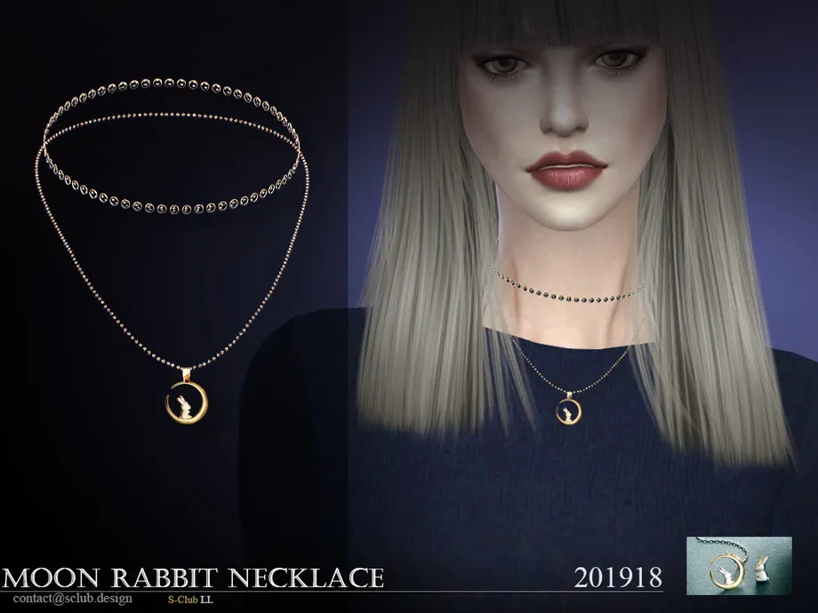 S-Club ts4 LL Necklace 201918