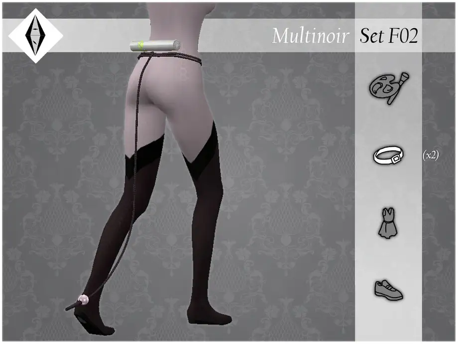 Multinoir - SetF02 - Ring - Skipping Rope