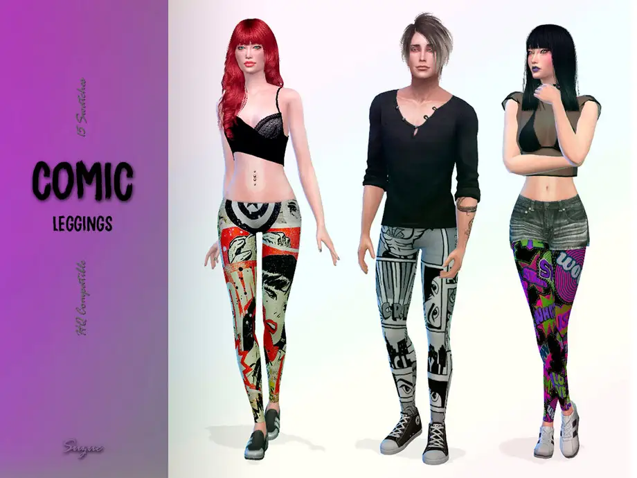 Comic Leggings
