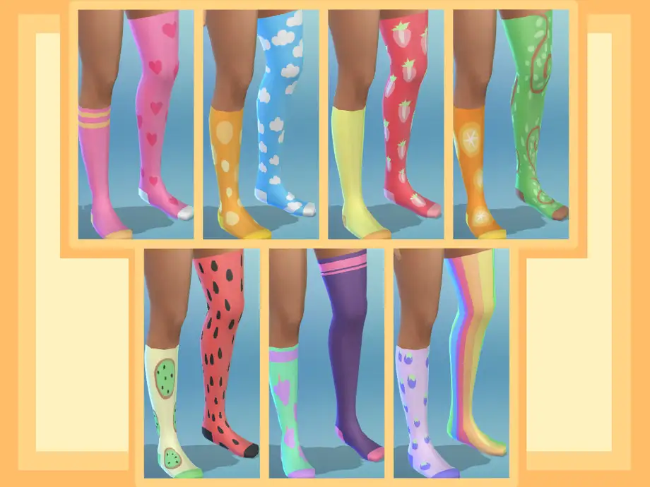 Sweet Fruit Odd Socks