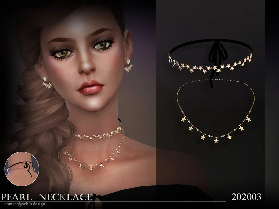 S-Club ts4 LL Necklace 202003