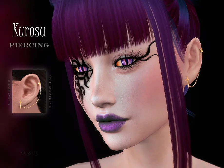 Kurosu Left Piercing