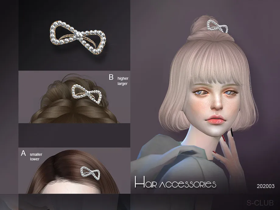 S-Club LL ts4 Hair Accessories 202003
