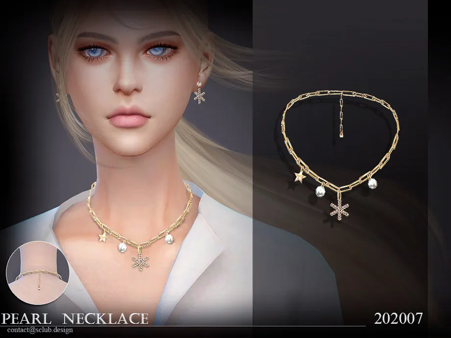 S-Club ts4 LL Necklace 202007