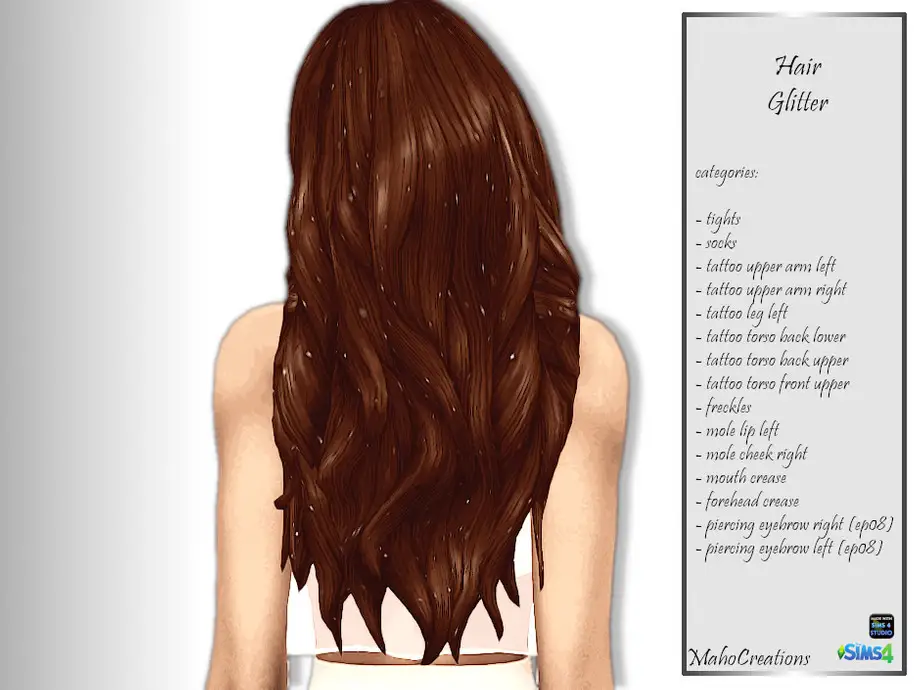 Hair Glitter - tights