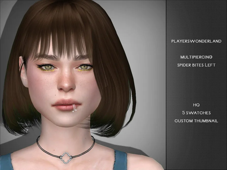 Multipiercing Spider Bites LEFT