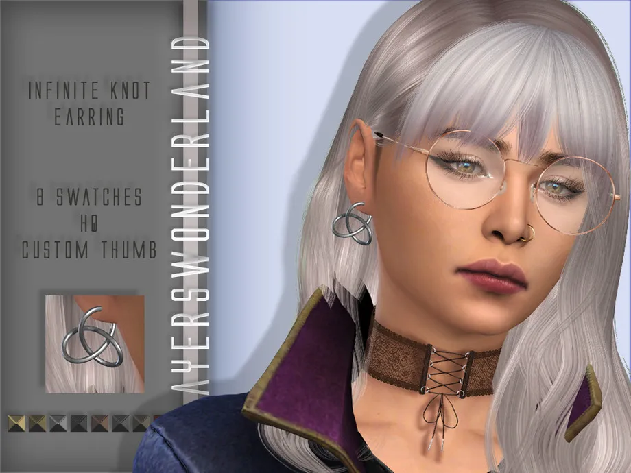 Infinite Knot Earring