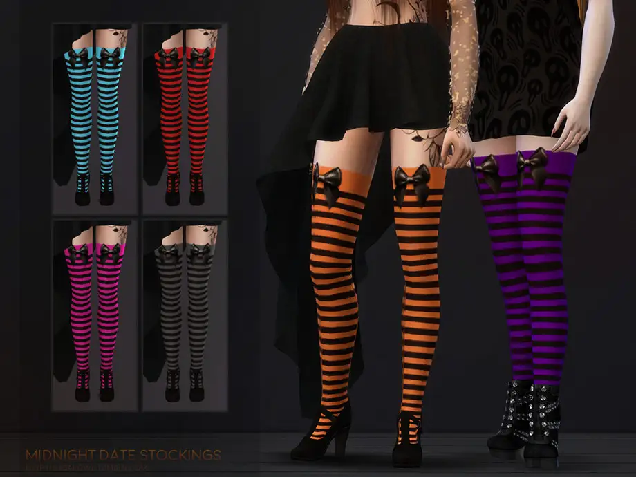 Midnight Date stockings | Simblreen 2020