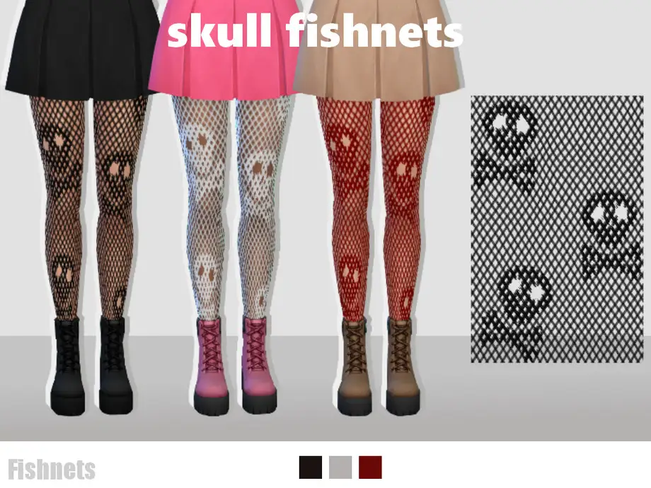 Skull Fishnets