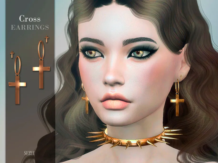 Cross Earrings