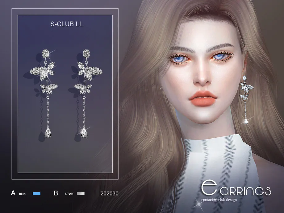 S-Club ts4 LL EARRINGS 202030