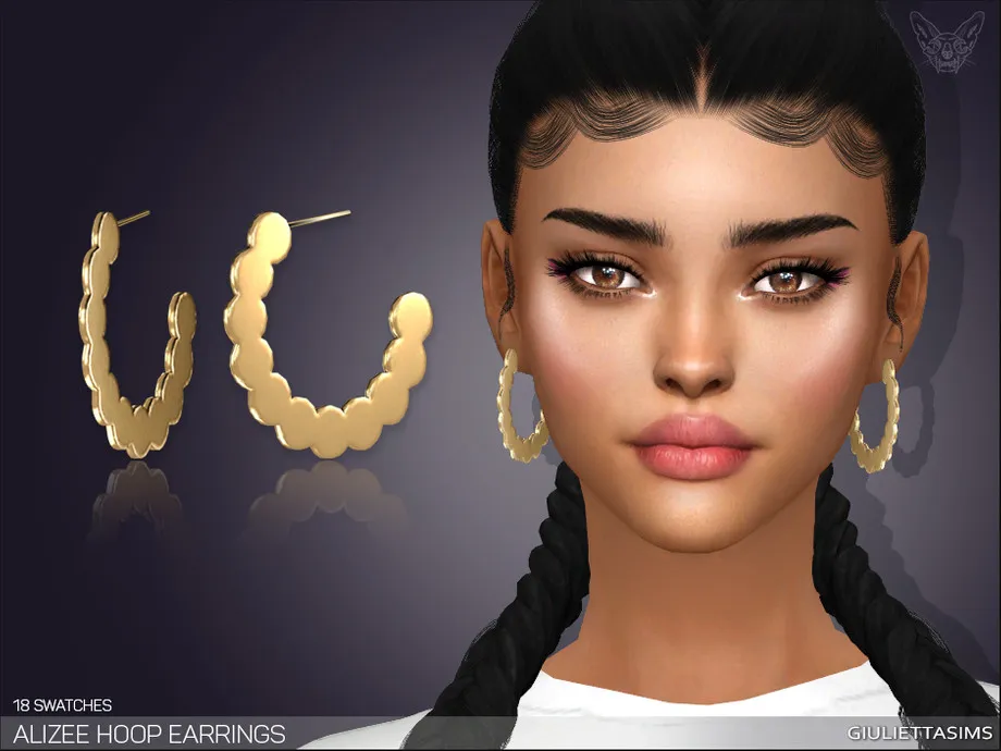 Alizee Hoop Earrings