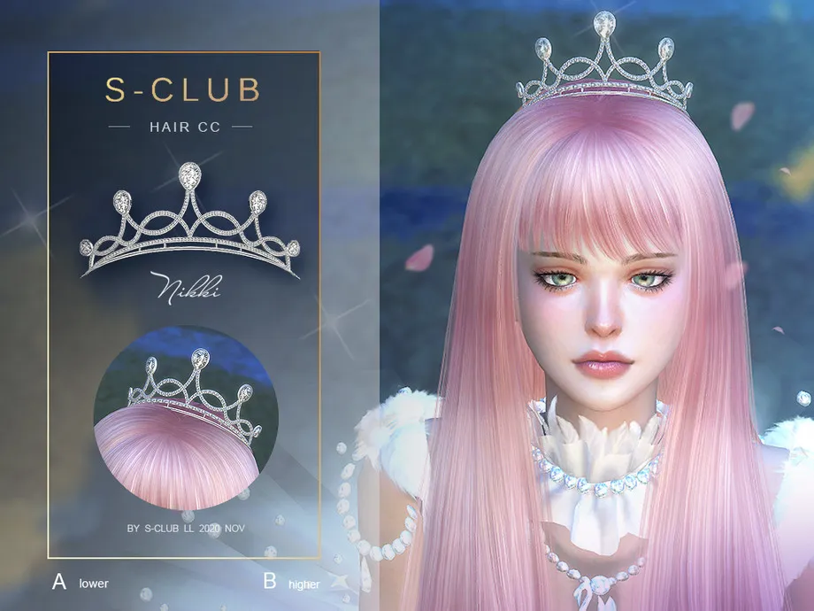 S-Club LL ts4 Hair CC 202017