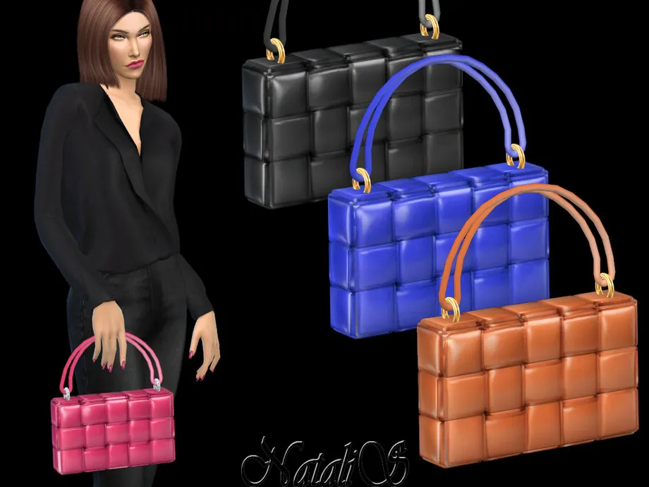 NataliS_Woven leather handbag