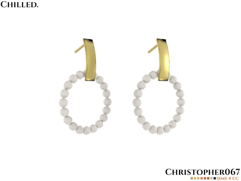 Chilled Earrings / Christopher067