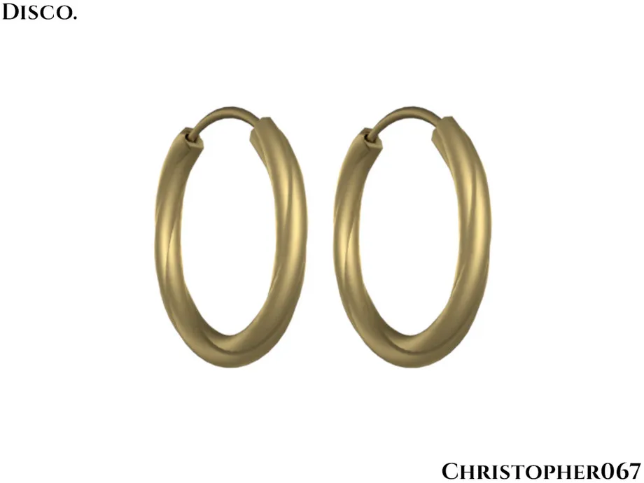 Disco Earrings / Christopher067