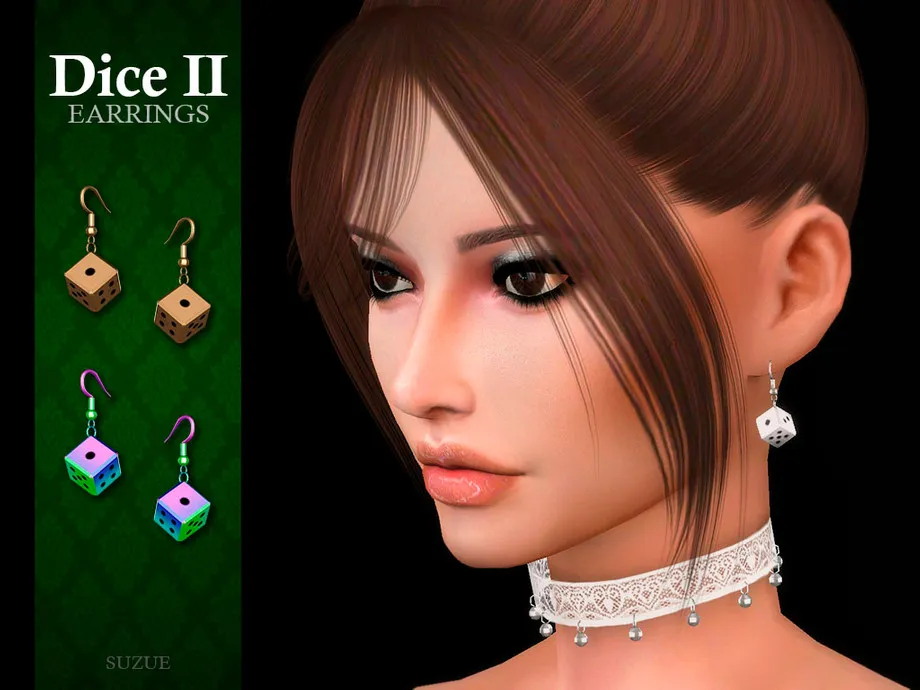 Dice II Earrings