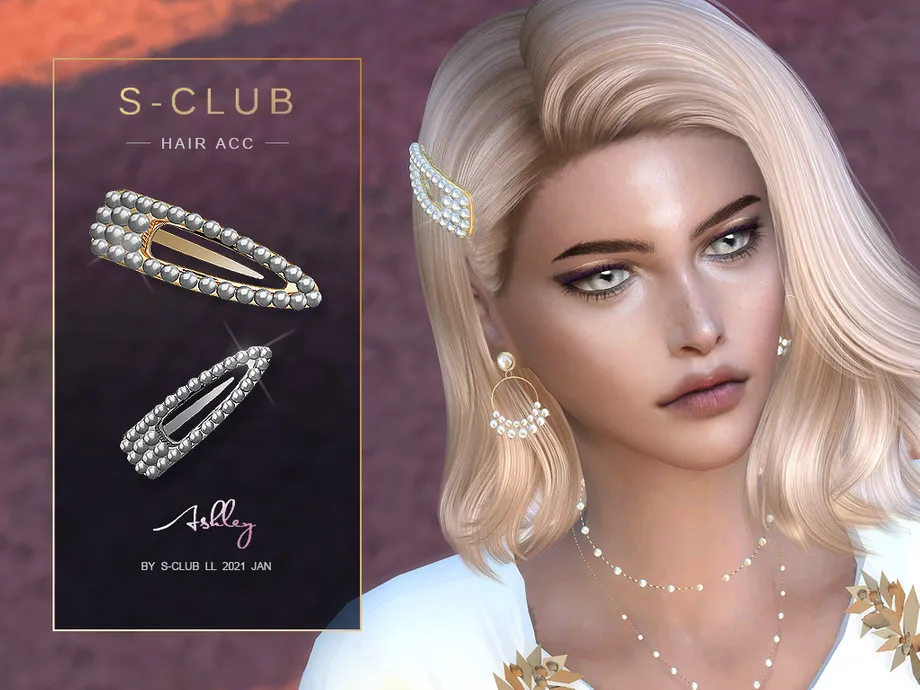 S-Club LL ts4 Hair ACC 202101