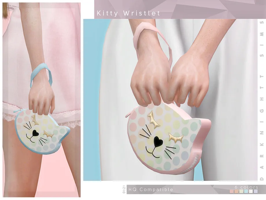 Kitty Wristlet