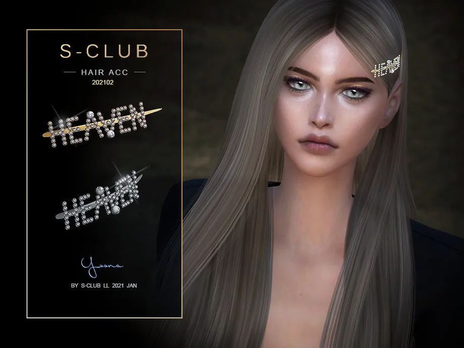 S-Club LL ts4 Hair ACC 202102