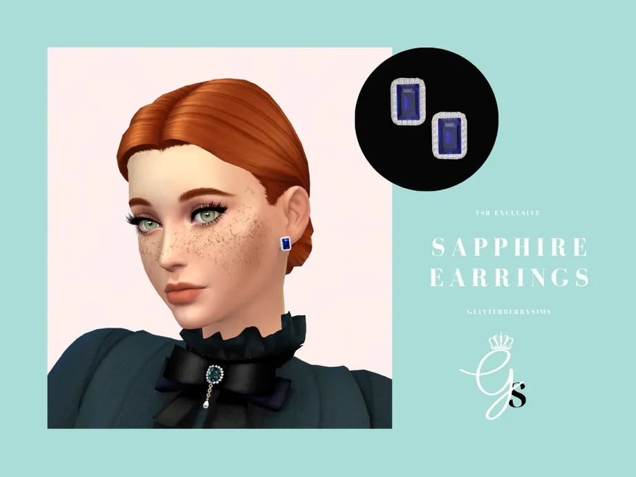 Sapphire Earrings