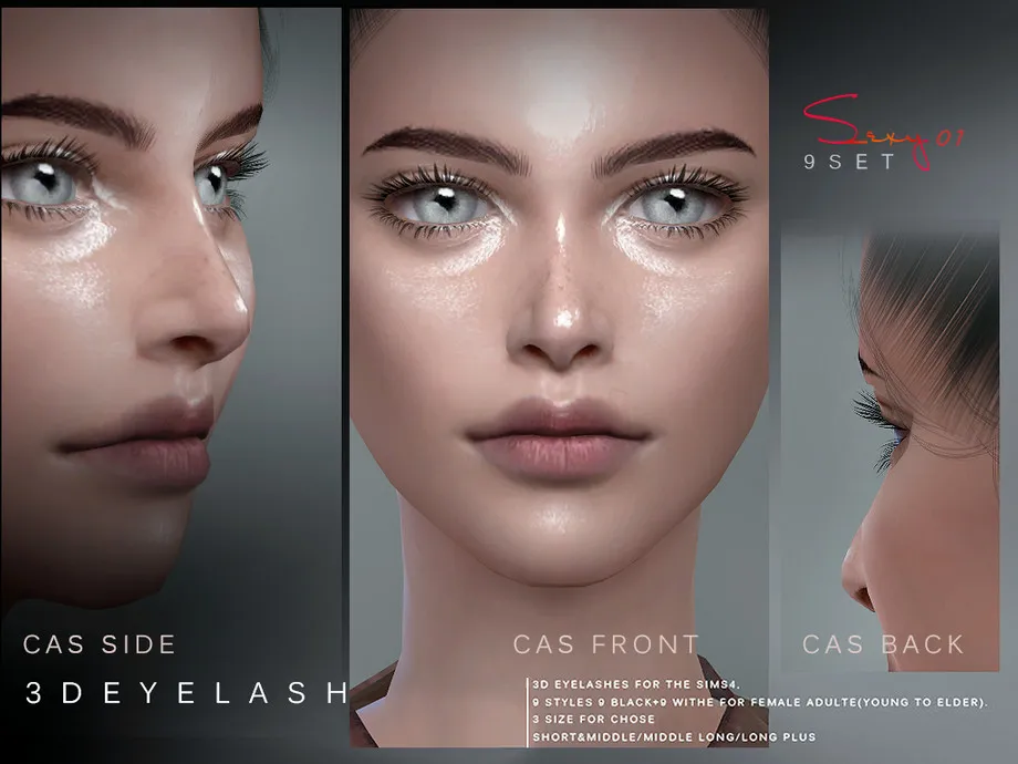 S-Club ts4 3D EYELASHES I F V1 bassis