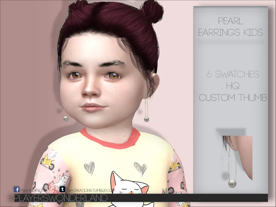 Pearl Earrings TODDLER