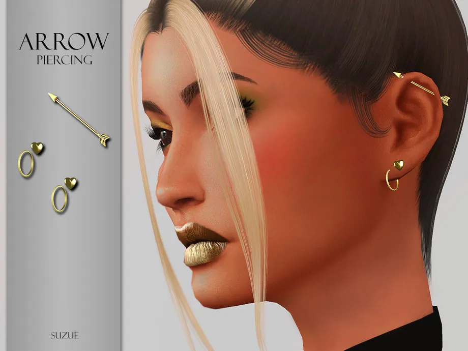 Arrow Piercing Left Side