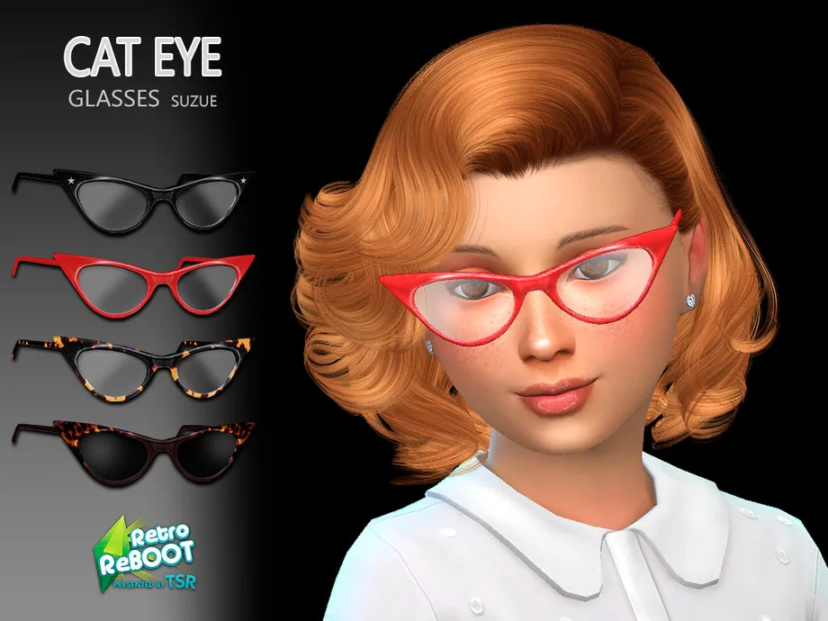 Retro ReBOOT -  CatEye Glasses Child
