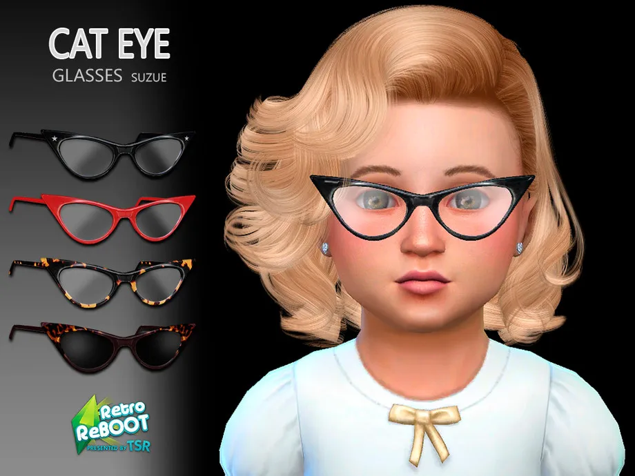 Retro ReBOOT - CatEye Glasses Toddler