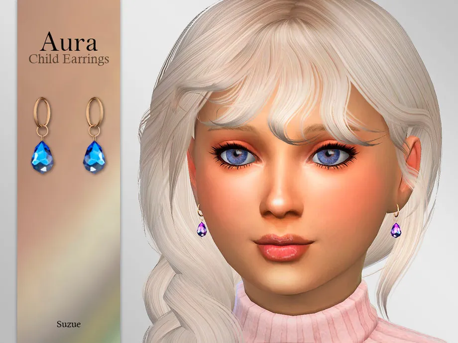 Aura Earrings Child
