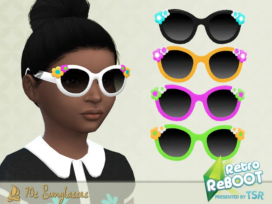RetroReBOOT 70s Sunglasses - Needs Outdoor Retreat