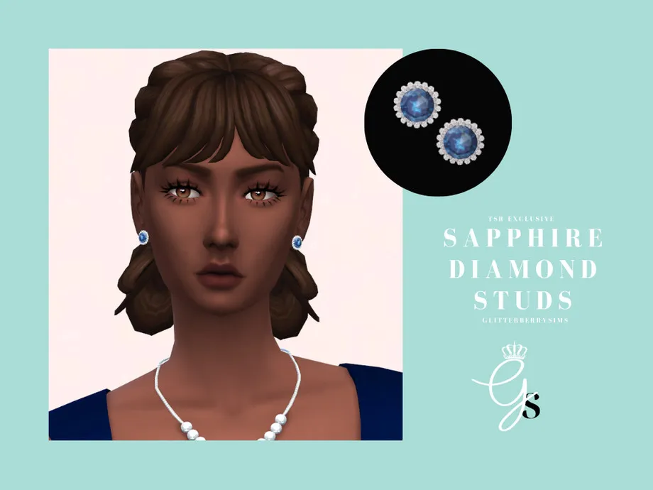 Sapphire Studs