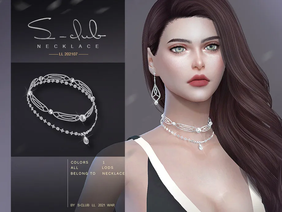 S-Club ts4 LL Necklace 202107