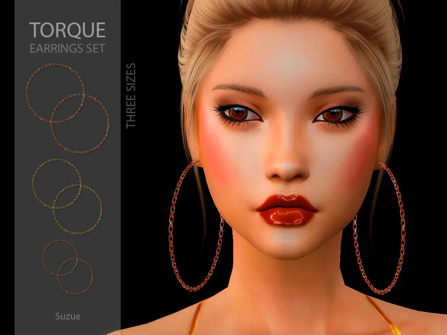 Torque Earrings Set (Patreon)