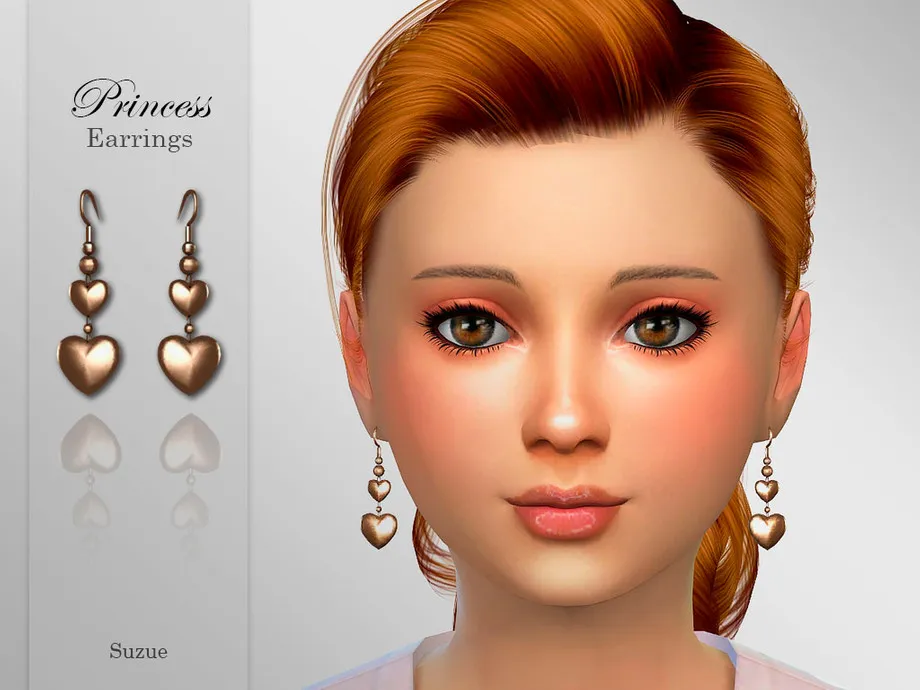 Princess Earrings Child