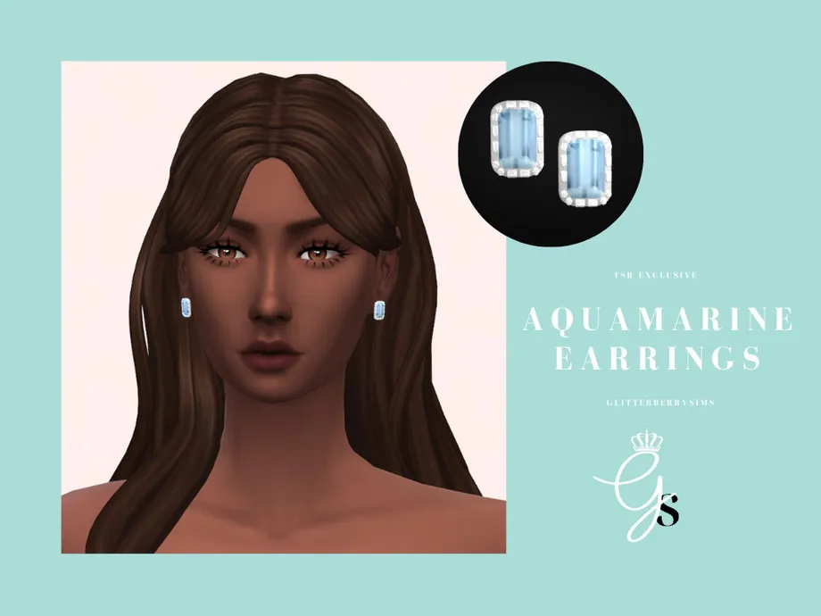 Aquamarine Earrings