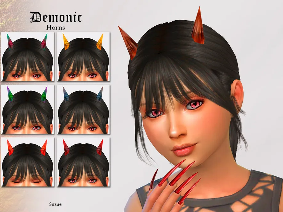 Demonic Horns Child