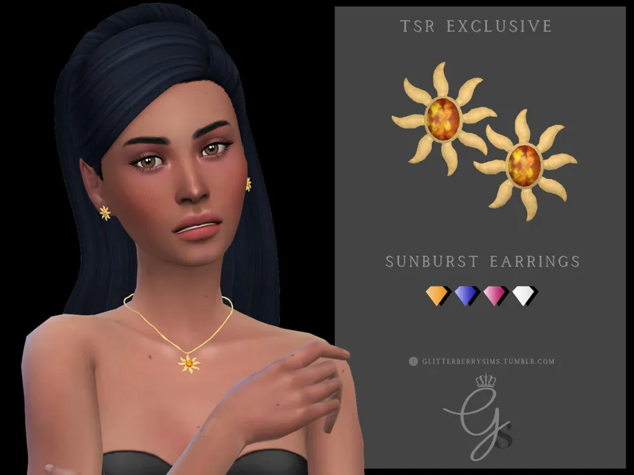 Sunburst Earrings