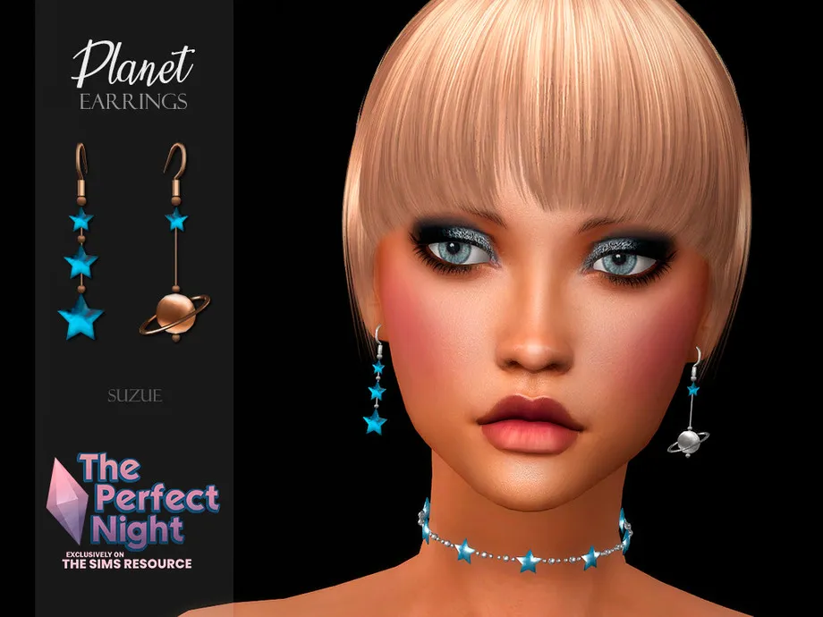 The Perfect Night - Planet Earrings
