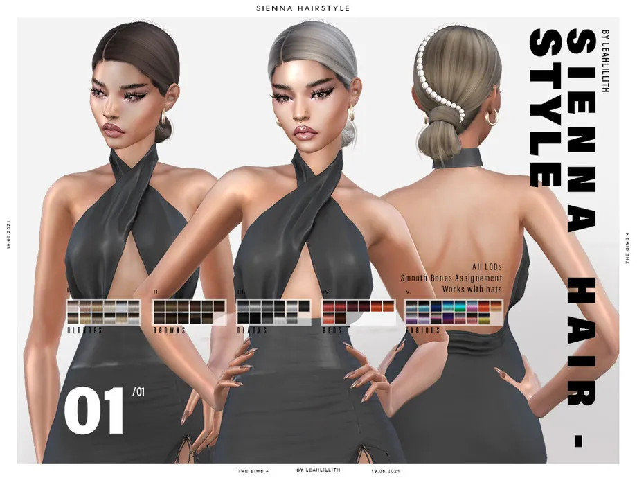 LeahLillith Sienna Hairstyle Pearls